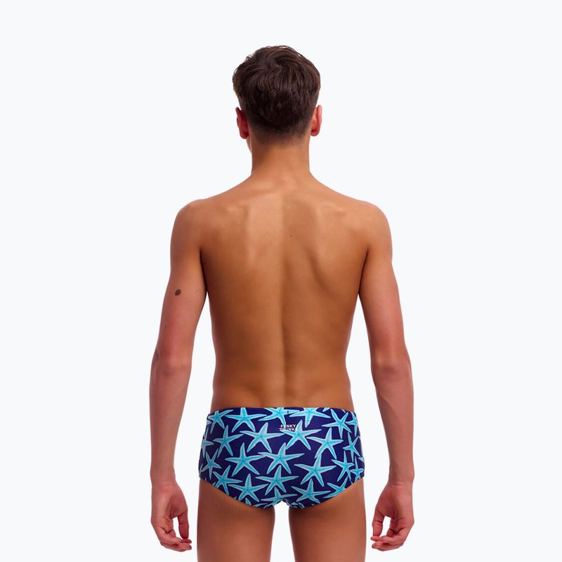 Детски боксерки за плуване Funky Trunks Sidewinder Trunks see stars 3