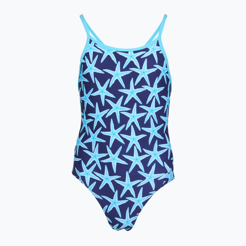 Детски цял бански костюм Funkita Diamond Back One Piece see stars