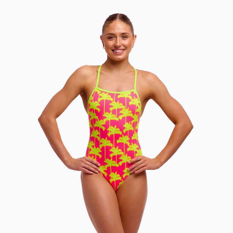 Дамски цял бански костюм Funkita Tie Me Tight Sweet Coconuts