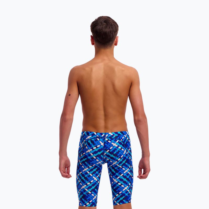 Детски шорти за плуване тип клин Funky Trunks Training Jammers under over 3