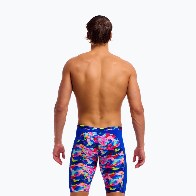 Мъжки плувни джамери Funky Trunks Training Jammers wet wave 3