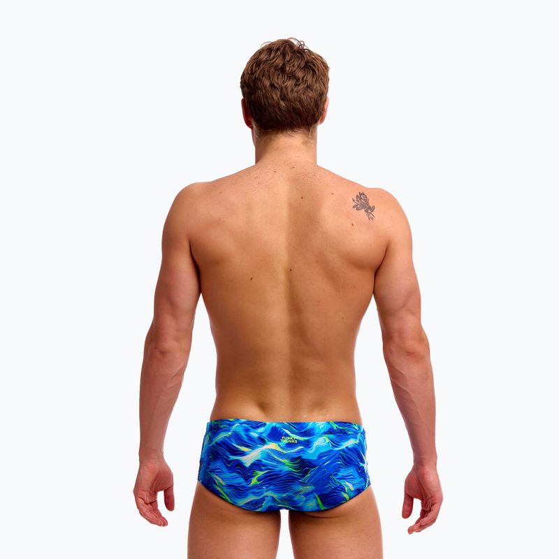 Мъжки плувни боксерки Funky Trunks Sidewinder Trunks storm chaser 4
