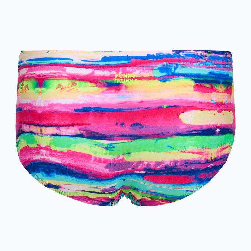 Мъжки боксерки за плуване Funky Trunks Sidewinder Trunks paint patch 2