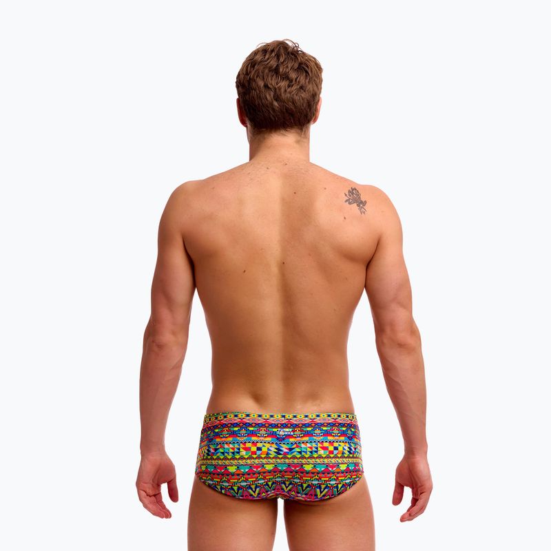 Мъжки плувни боксерки Funky Trunks Sidewinder Trunks packed up 4