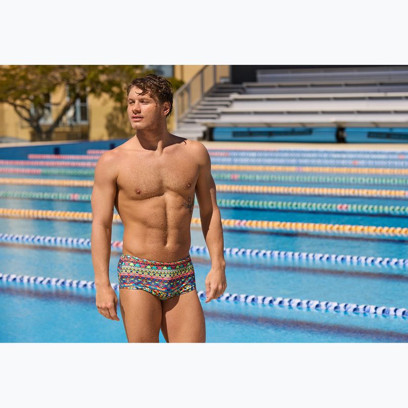 Мъжки боксерки за плуване Funky Trunks Sidewinder Trunks packed up 5