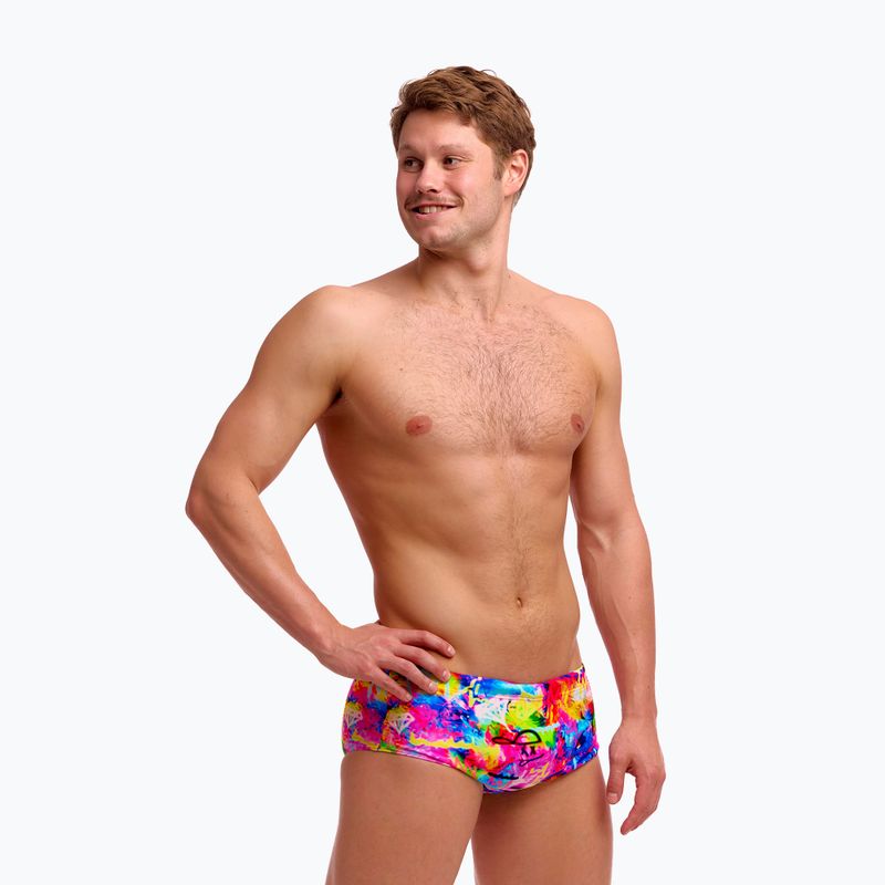 Мъжки боксерки за плуване Funky Trunks Sidewinder Trunks tag her 3