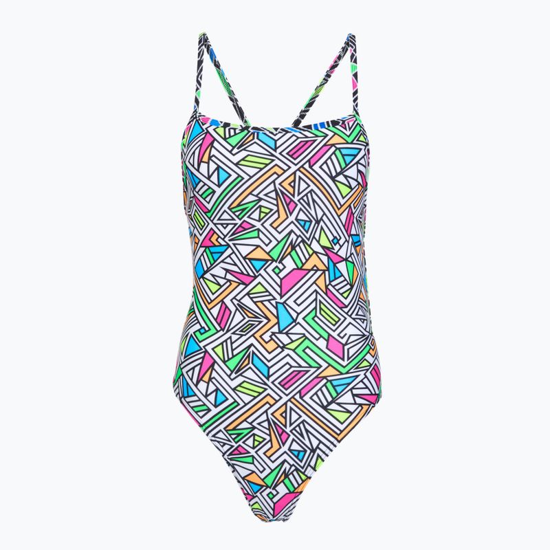 Дамски цял бански костюм Funkita Single Strength One Piece bitsy boss
