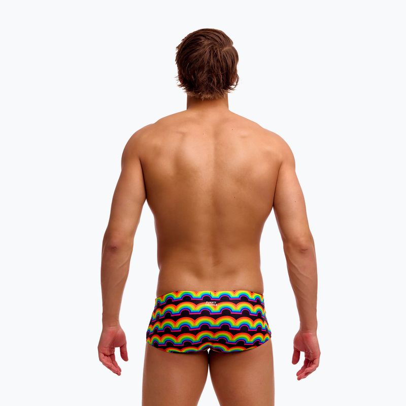 Мъжки боксерки за плуване Funky Trunks Sidewinder Trunks rainbowie 4