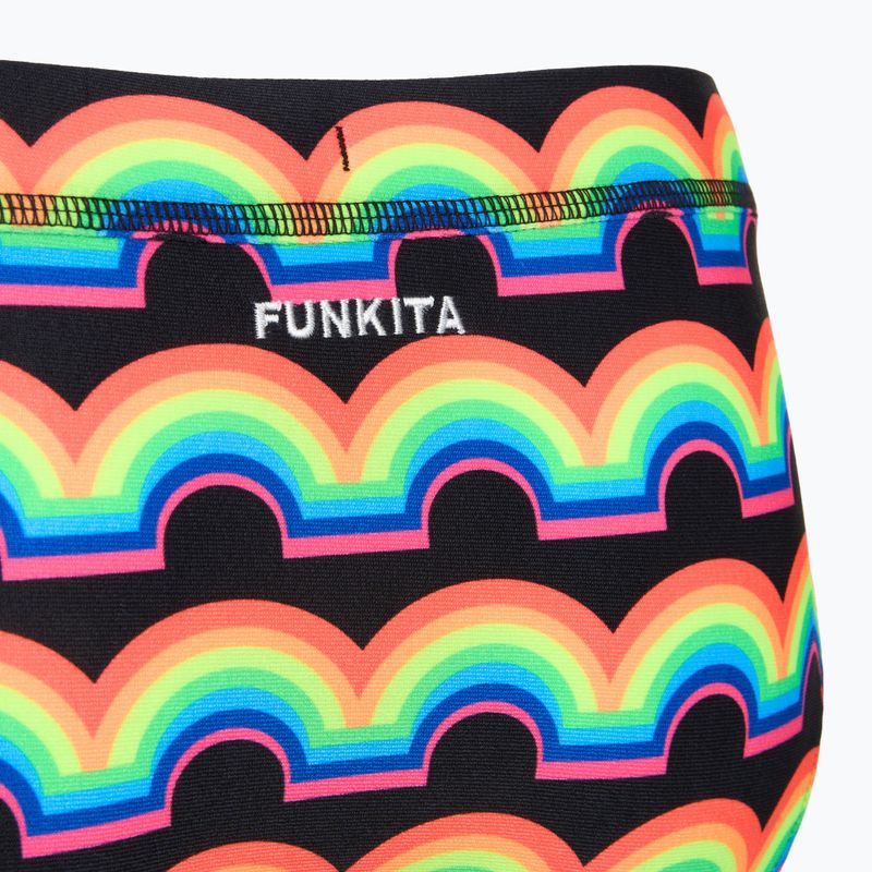 Долнище от бански костюм Funkita Sports Brief rainbowie 3