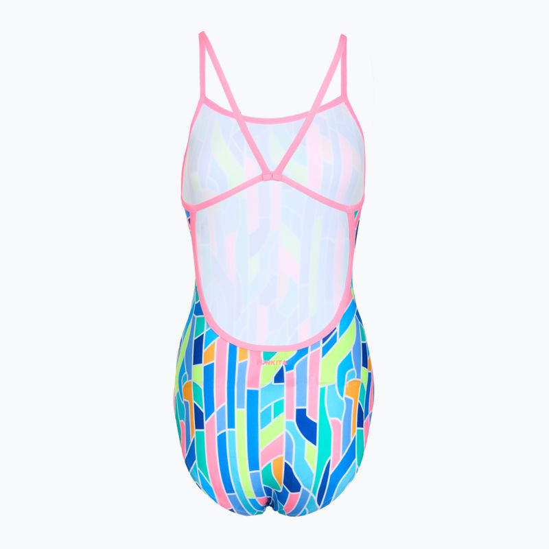 Дамски цял бански костюм Funkita Single Strap One Piece pillared 2
