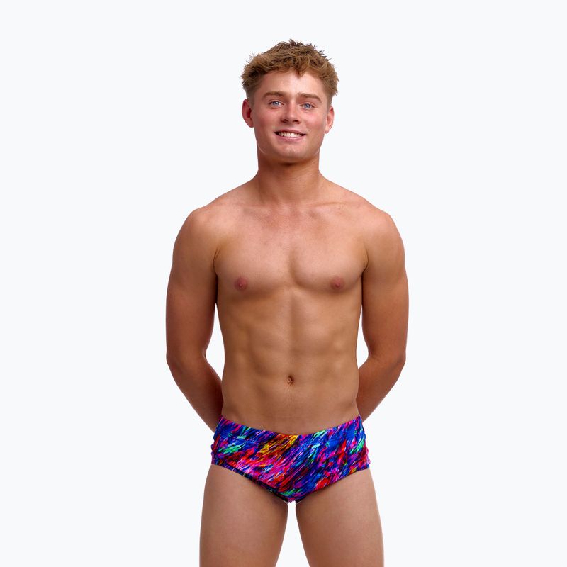 Детски боксерки за плуване Funky Trunks Sidewinder Trunks big bang 3