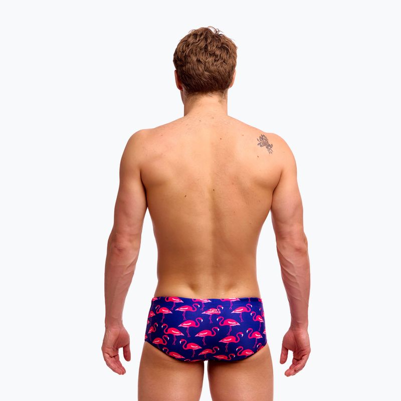 Мъжки плувни боксерки Funky Trunks Sidewinder Trunks flocked up 4