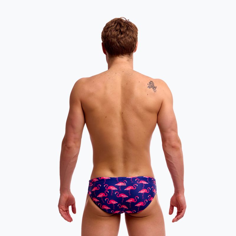 Мъжки плувни слипове Funky Trunks Classic Brief flocked up 4