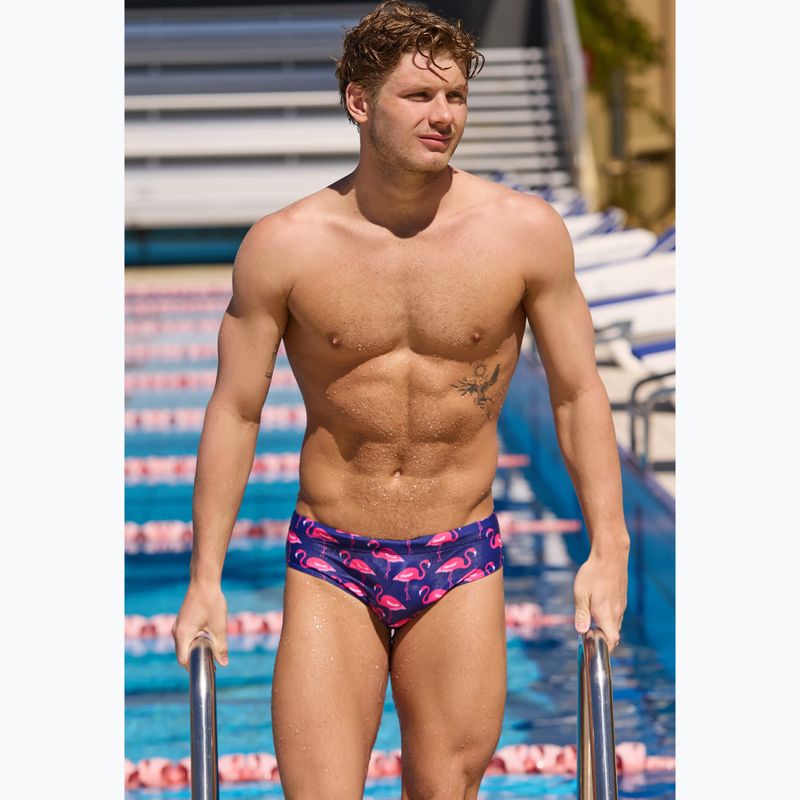 Мъжки бански слипове Funky Trunks Classic Brief flocked up 5