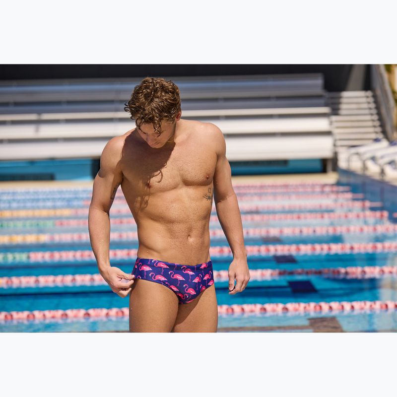 Мъжки бански слипове Funky Trunks Classic Brief flocked up 8