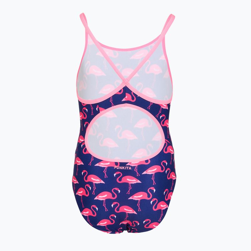 Детски цял бански костюм Funkita Diamond Back One Piece flocked up 2