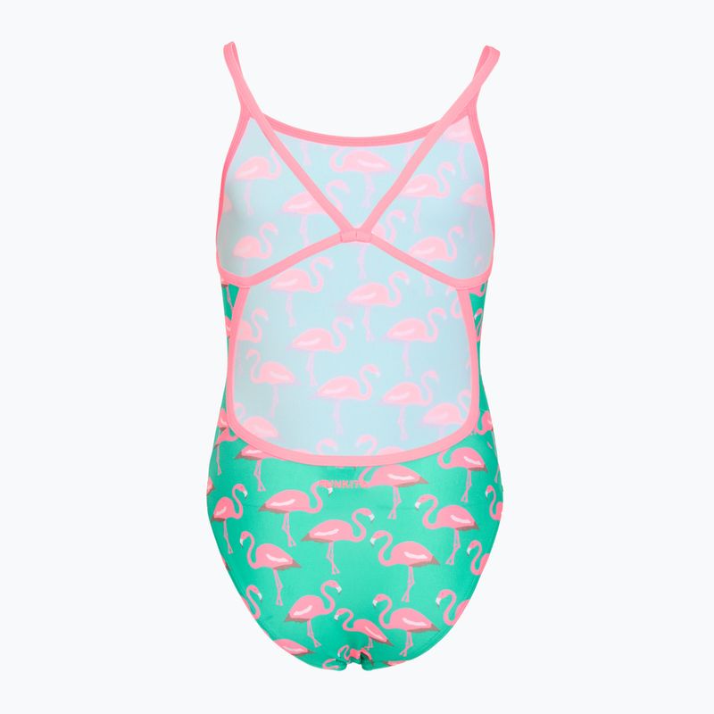 Детски цял бански костюм Funkita Single Strap One Piece go flamingo! 2