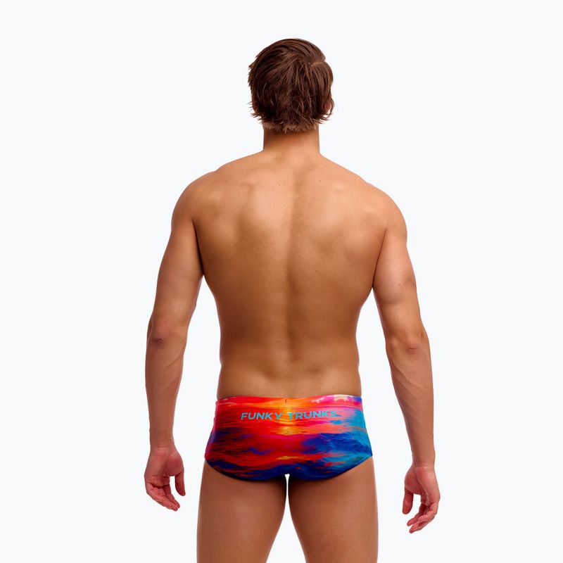 Мъжки боксерки за плуване Funky Trunks Sidewinder Trunks sunset delight 4