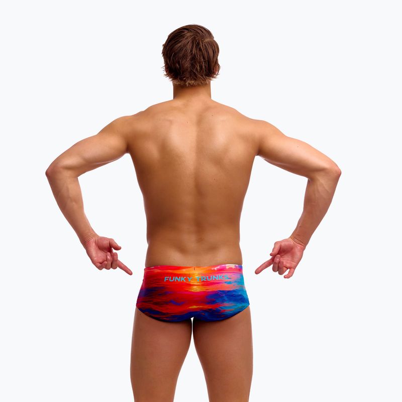Мъжки боксерки за плуване Funky Trunks Sidewinder Trunks sunset delight 5