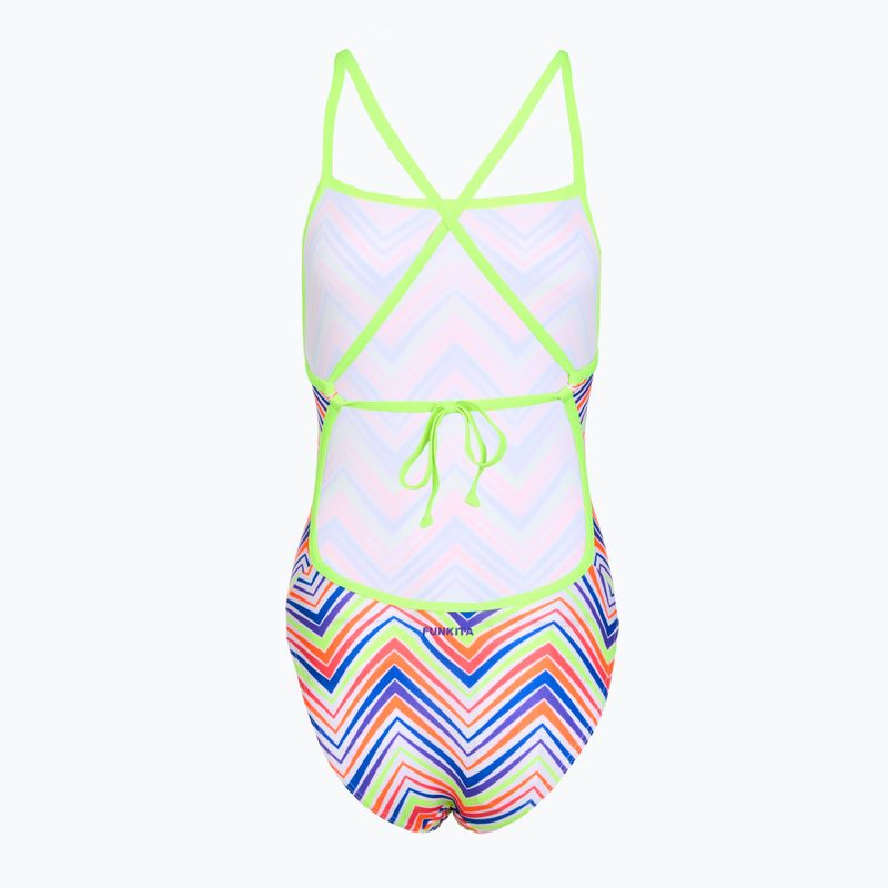 Дамски цял бански костюм Funkita Tie Me Tight One Piece down up 2