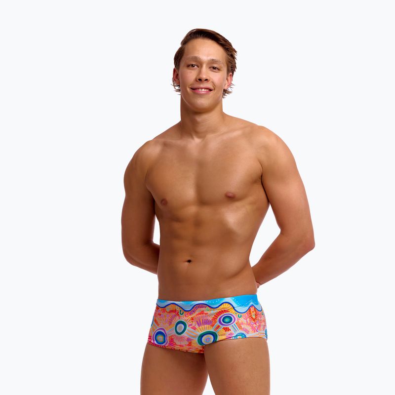 Мъжки боксерки за плуване Funky Trunks Sidewinder Trunks kulin colour 3