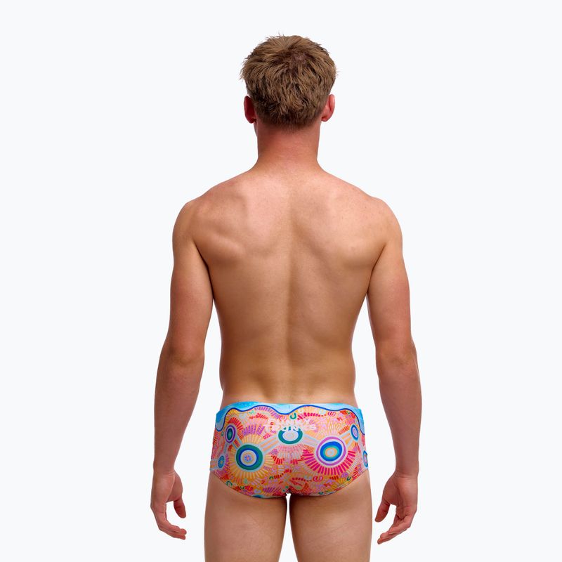 Детски плувни боксерки Funky Trunks Sidewinder Trunks kulin colour 4