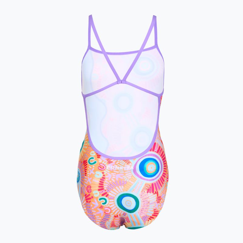 Дамски цял бански костюм Funkita Single Strap One Piece kulin colour 2
