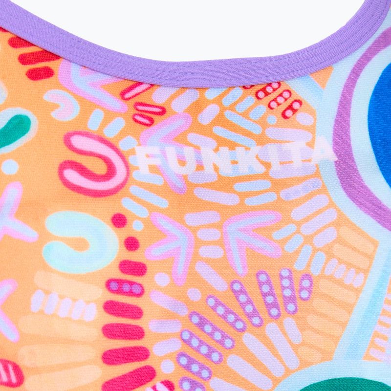 Дамски цял бански костюм Funkita Single Strap One Piece kulin colour 3