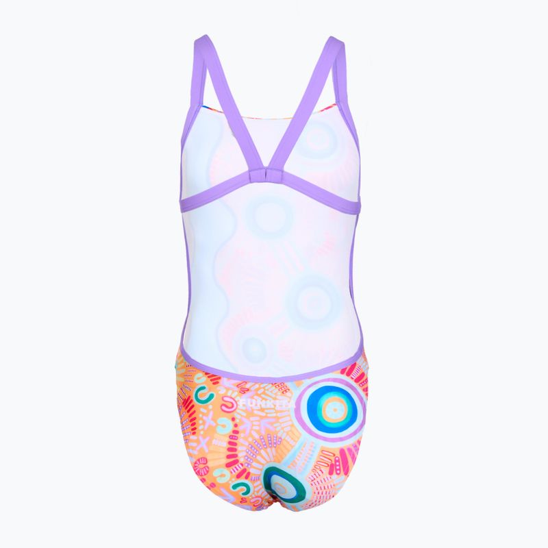 Дамски цял бански костюм Funkita Brace Free One Piece kulin colour 2