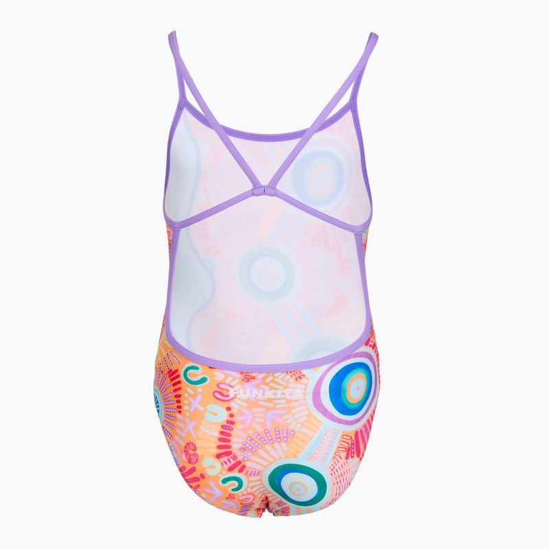 Детски цял бански костюм Funkita Single Strap One Piece kulin colour 2