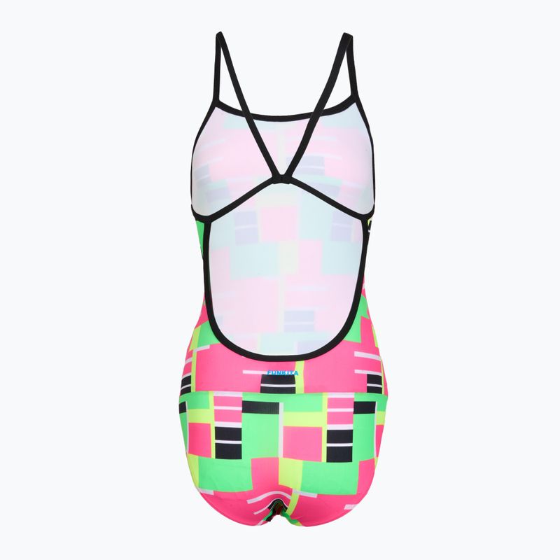 Дамски цял бански костюм Funkita Single Strap One Piece blocked again 2