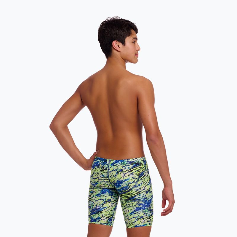 Шорти за плуване тип клин Funky Trunks Fast Training scaled black 2