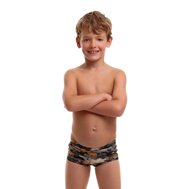 Момчешки бански боксерки Funky Trunks Printed Trunks bilko baby 2