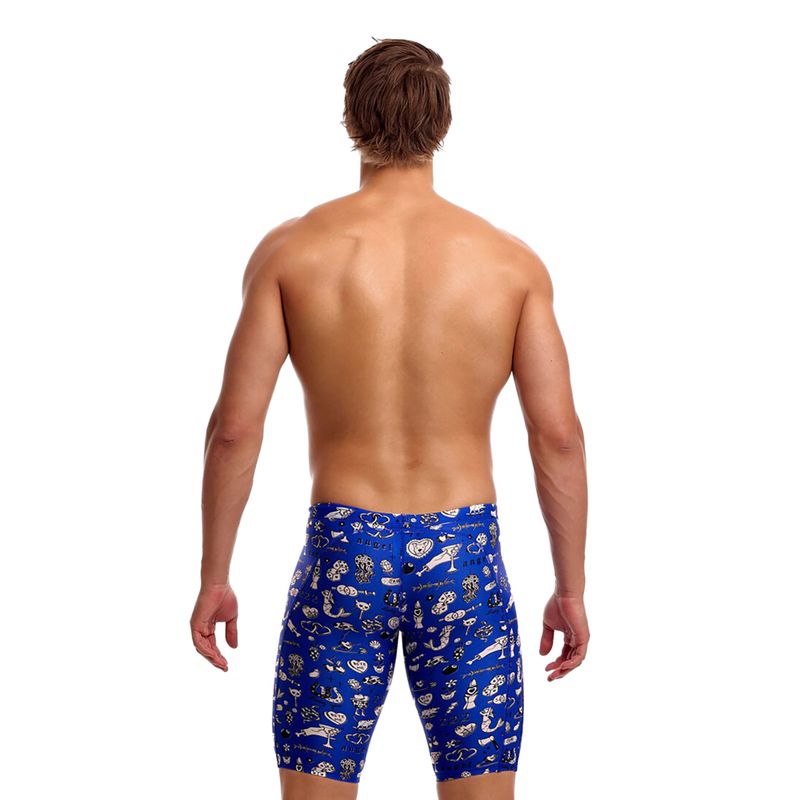 Мъжки шорти за плуване тип клин Funky Trunks Training Jammers scratchy 2