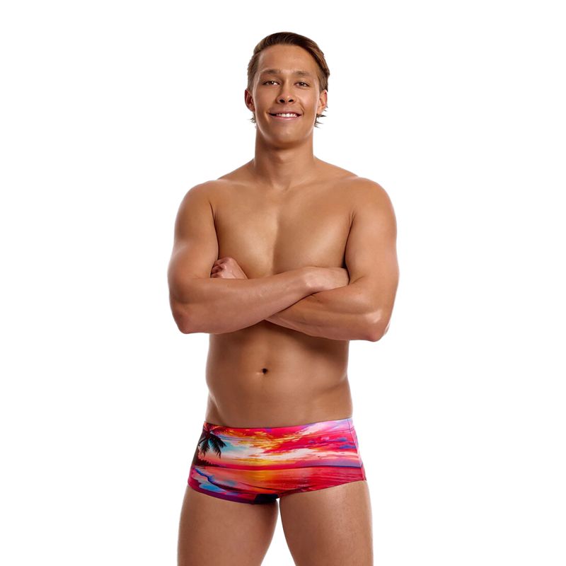 Мъжки боксерки за плуване Funky Trunks Sidewinder Trunks touch of paradise 2