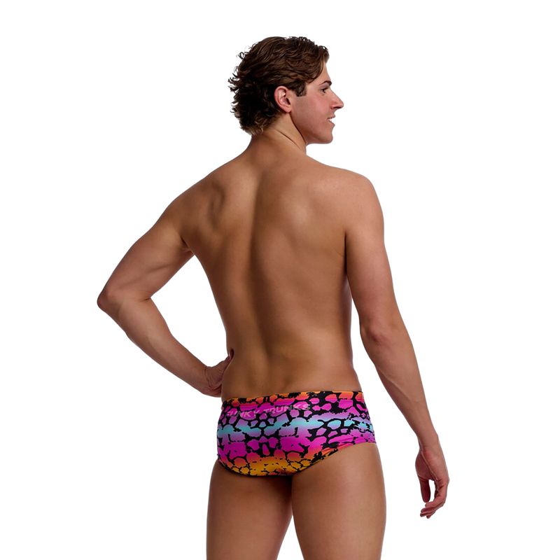 Мъжки боксерки за плуване Funky Trunks Sidewinder Trunks wild animal 2