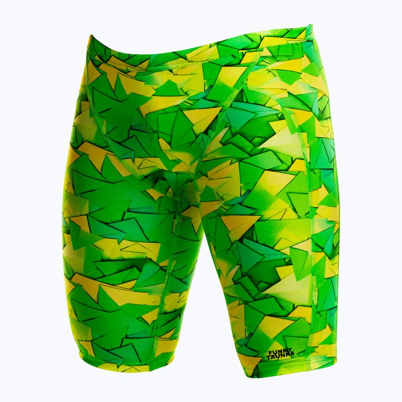 Мъжки шорти за плуване тип клин Funky Trunks Training Jammers try tonic