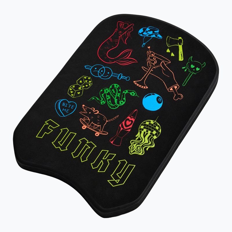 Дъска за плуване Funky Training Kickboard doodles 3
