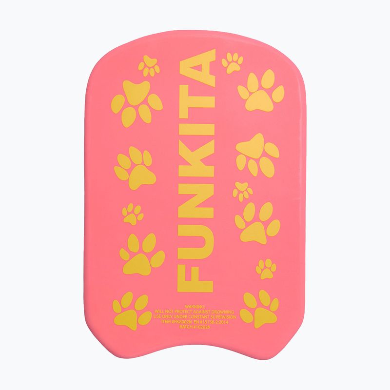 Дъска за плуване Funkita Training Kickboard paw paw 2