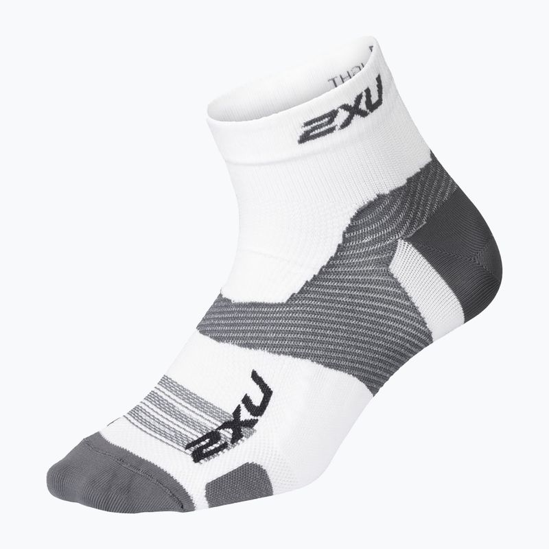 2XU Vectr Ultralght 1/4 Crew спортни чорапи бели UA5046E