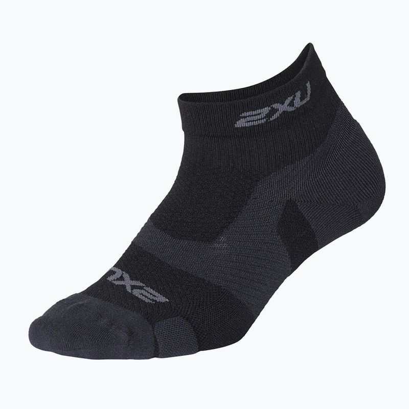 2XU Vectr Lght Cush 1/4 Crew спортни чорапи черни UA5047E