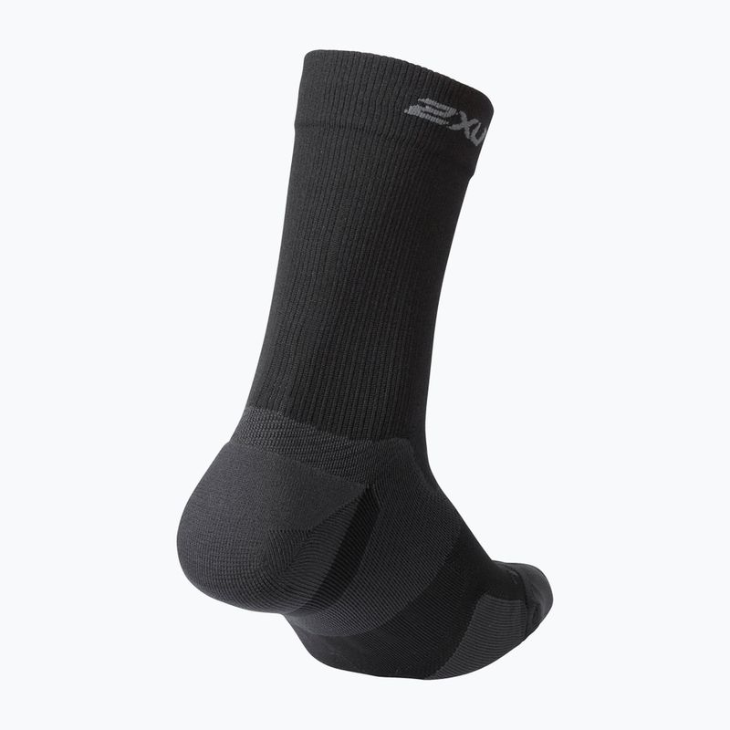 2XU Vectr Cushion Crew спортни чорапи черни UA5053E 2