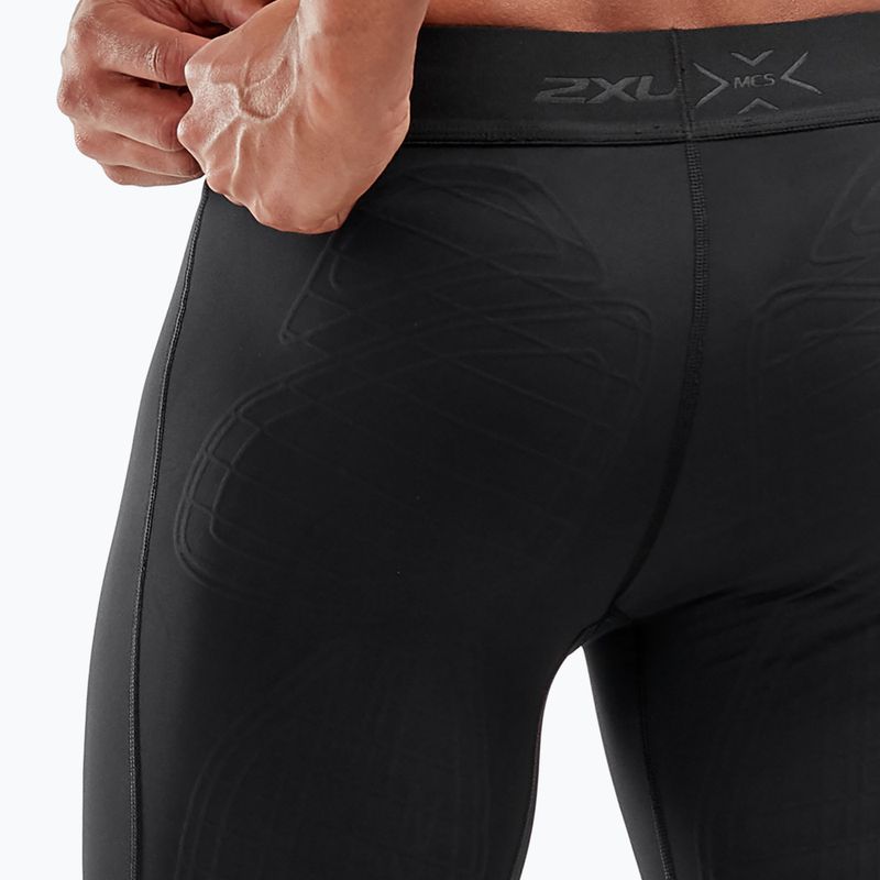 Мъжки тренировъчен клин 2XU Force Compression черен и златист MA5365B 6