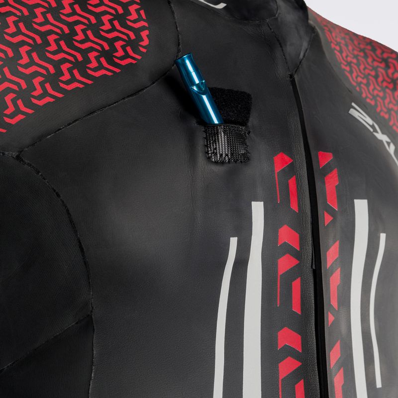 Мъжки костюм за триатлон 2XU Swimrun PRO black/flame scarlet 6