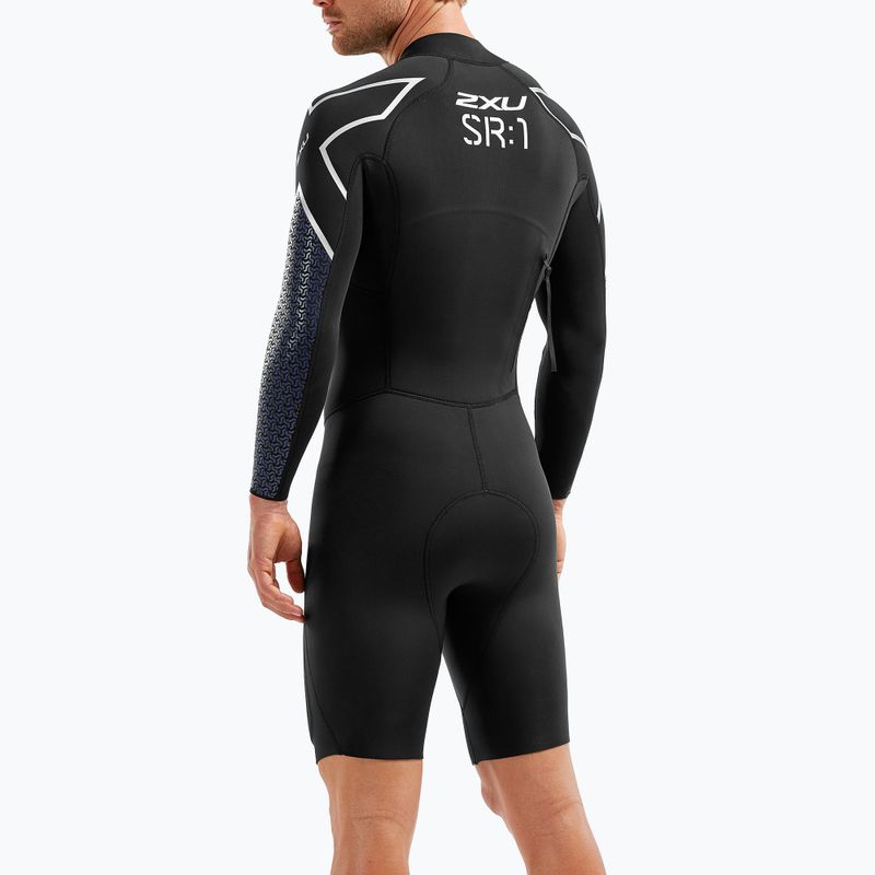 Мъжки бански Swim Foam 2XU Swimrun 1 3/2/1.5 mm black MW5479C 8