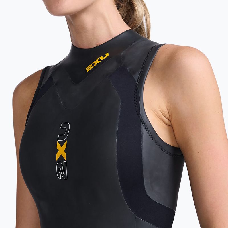 Дамски костюм за триатлон 2XU Propel:1 black/ambition WW4995C 3