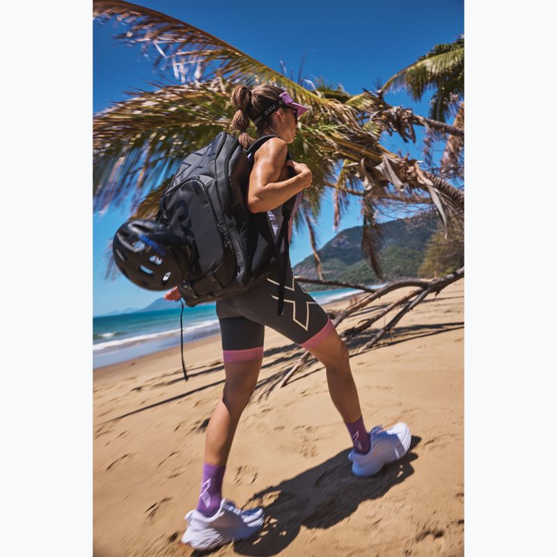 Раница за триатлон 2XU Transition 34 l black/aloha 16