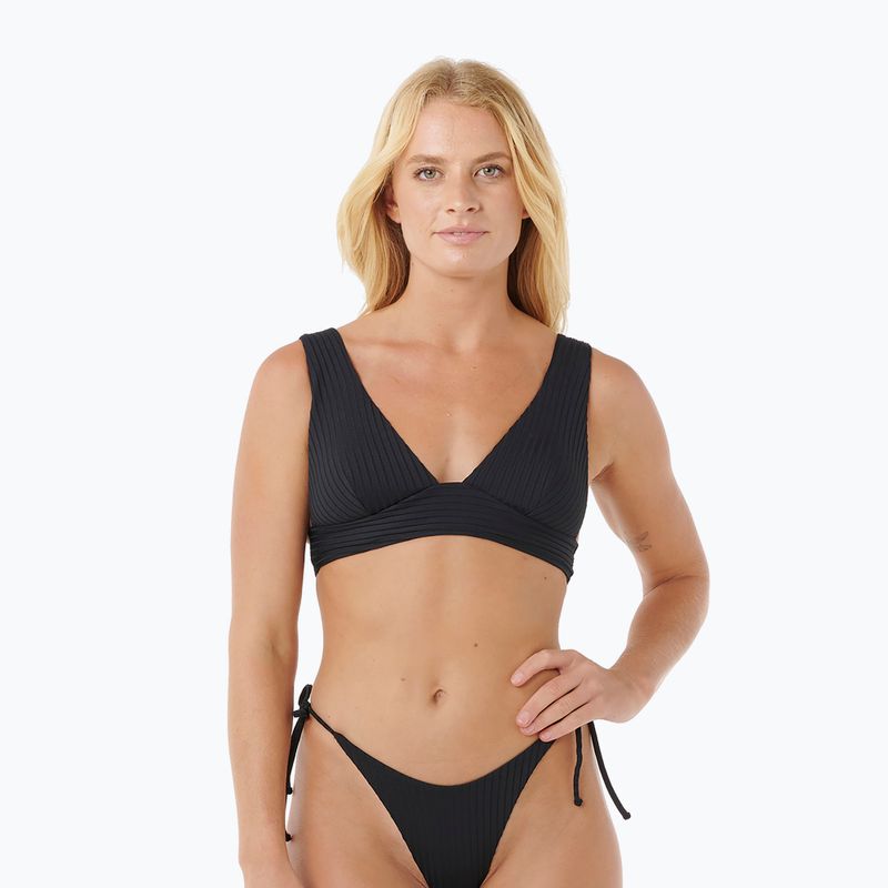 Горна част от дамски бански костюм Rip Curl Premium Surf D-Dd Deep V black