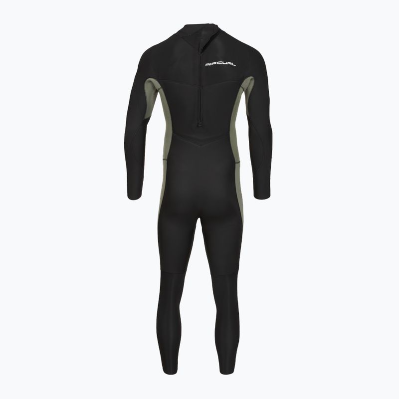 Мъжки неопреннов костюм за плуване Rip Curl Dawn Patrol 4/3mm Back Zip deep cactus 3