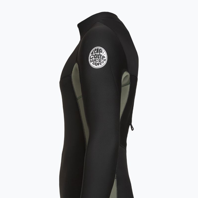 Мъжки неопреннов костюм за плуване Rip Curl Dawn Patrol 4/3mm Back Zip deep cactus 6